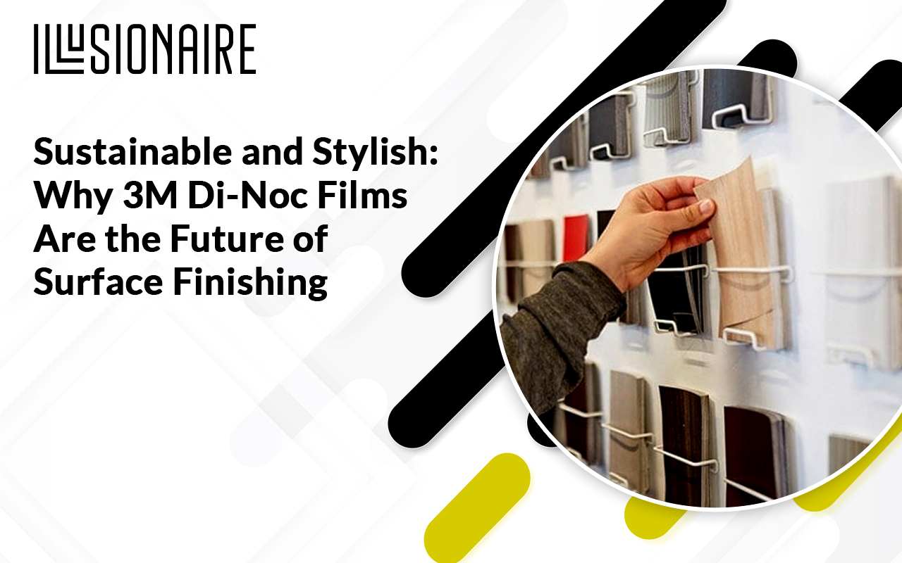 3M Di-Noc Films are the Future of Surface Finishing